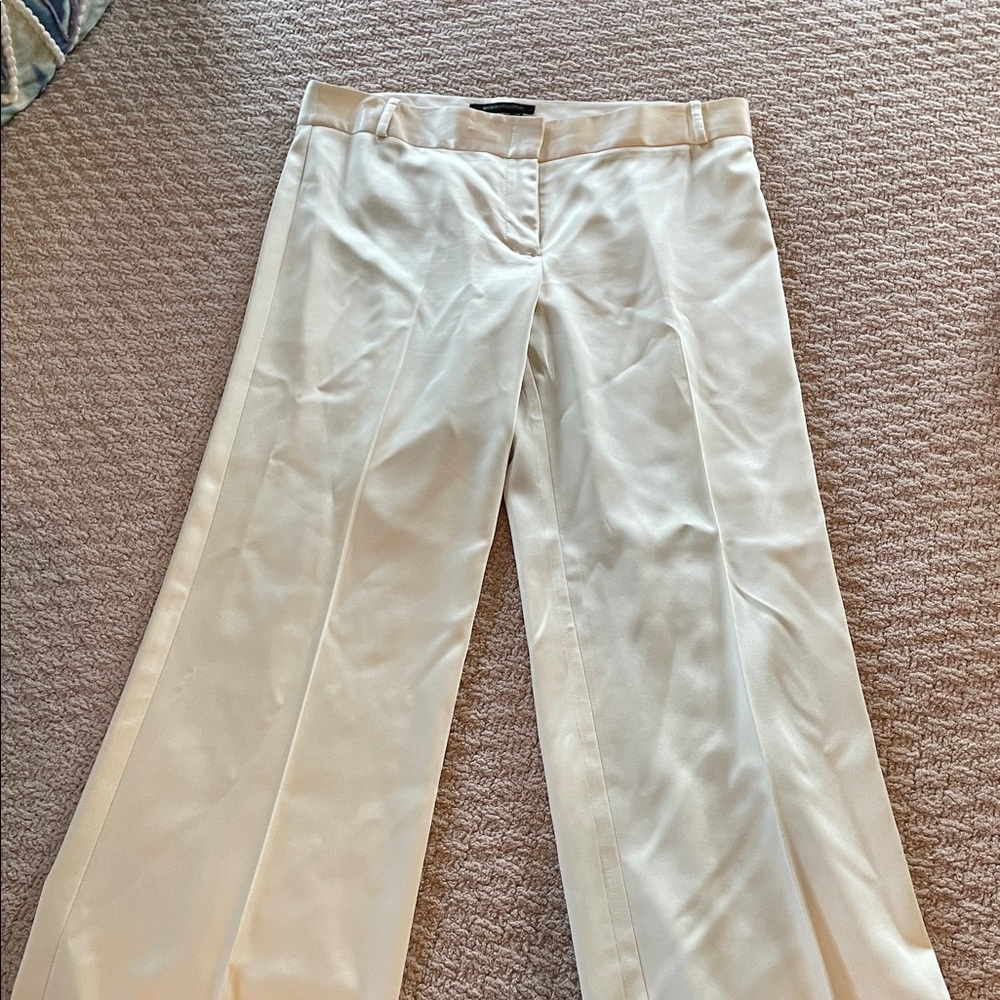 BCBGMaxAzria Cream Trousers